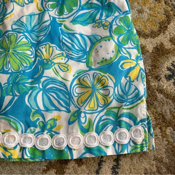 Lilly Pulitzer Marigold Lemon Women’s Skirt (Lined) 100% cotton - Picture 5 of 10